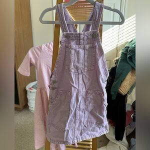 Kids Purple Overalls
